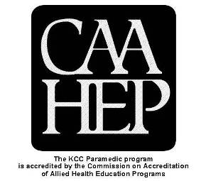 CAA HEP - The KCC Paramedic program is accredited by the Commission on Accreditation of Allied Health Education Programs